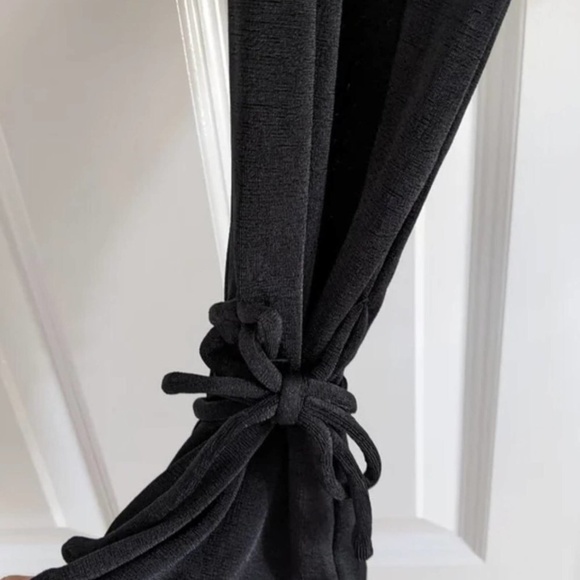 Intimately Free People Rouched Bodysuit in black sz small - Picture 8 of 9